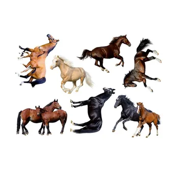 

Chinese Style Horse Wall Paper Antistatic Wall Sticker Office Wall Poster Dirtproof Wall Ornament Home Decoration ZM1464500