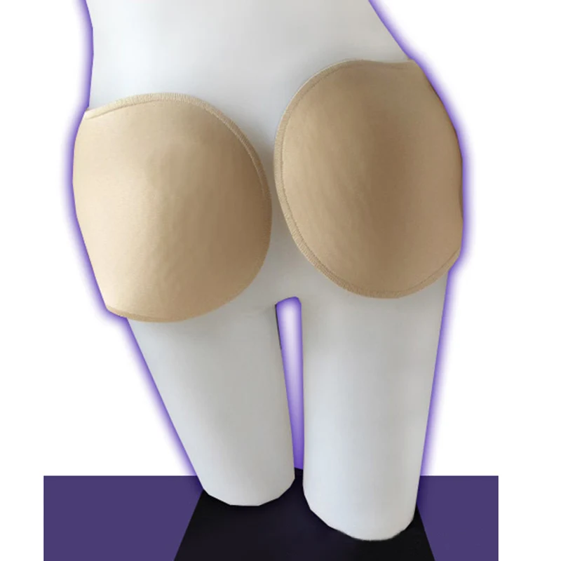 Description Picture 5 of item1 Pair Hip Thigh Sponge Pads Butt Foam Pads Enhancing Contour Breathable Push Up Buttocks Contour Men Women Fake Butt Pads