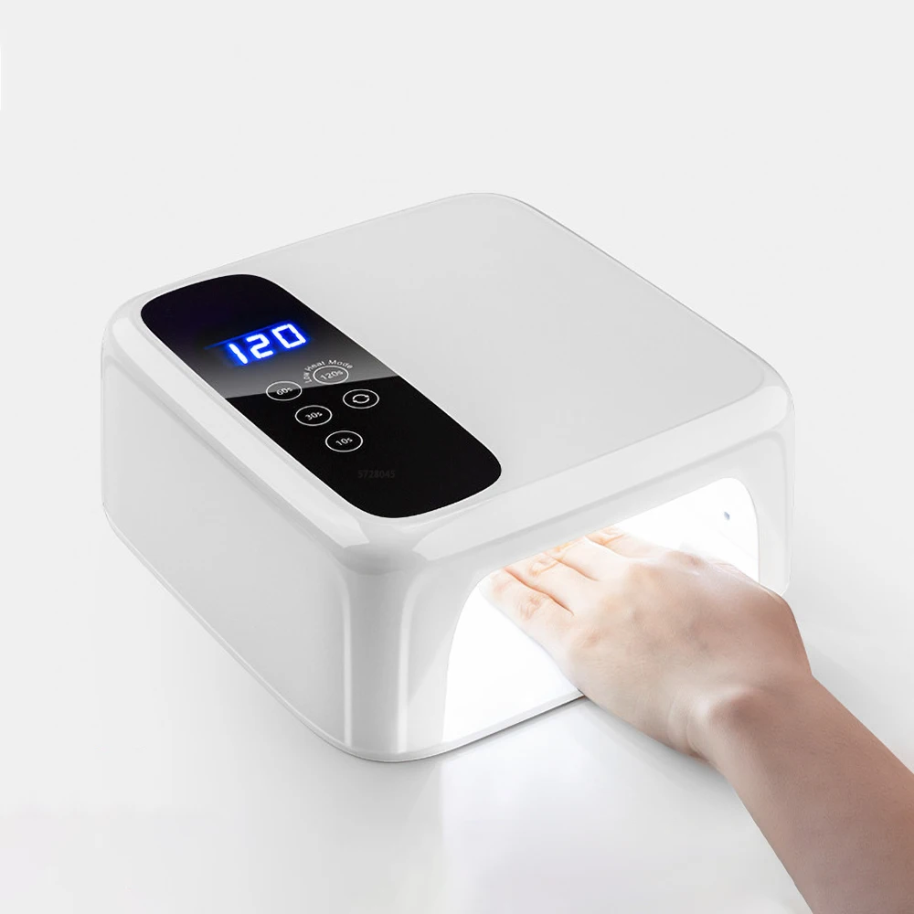 LEDネイルランプ ワイヤレスネイル ドライヤー 72W UV 充電式ワイヤレスUV LEDネイルランプ,プロのマニキュア