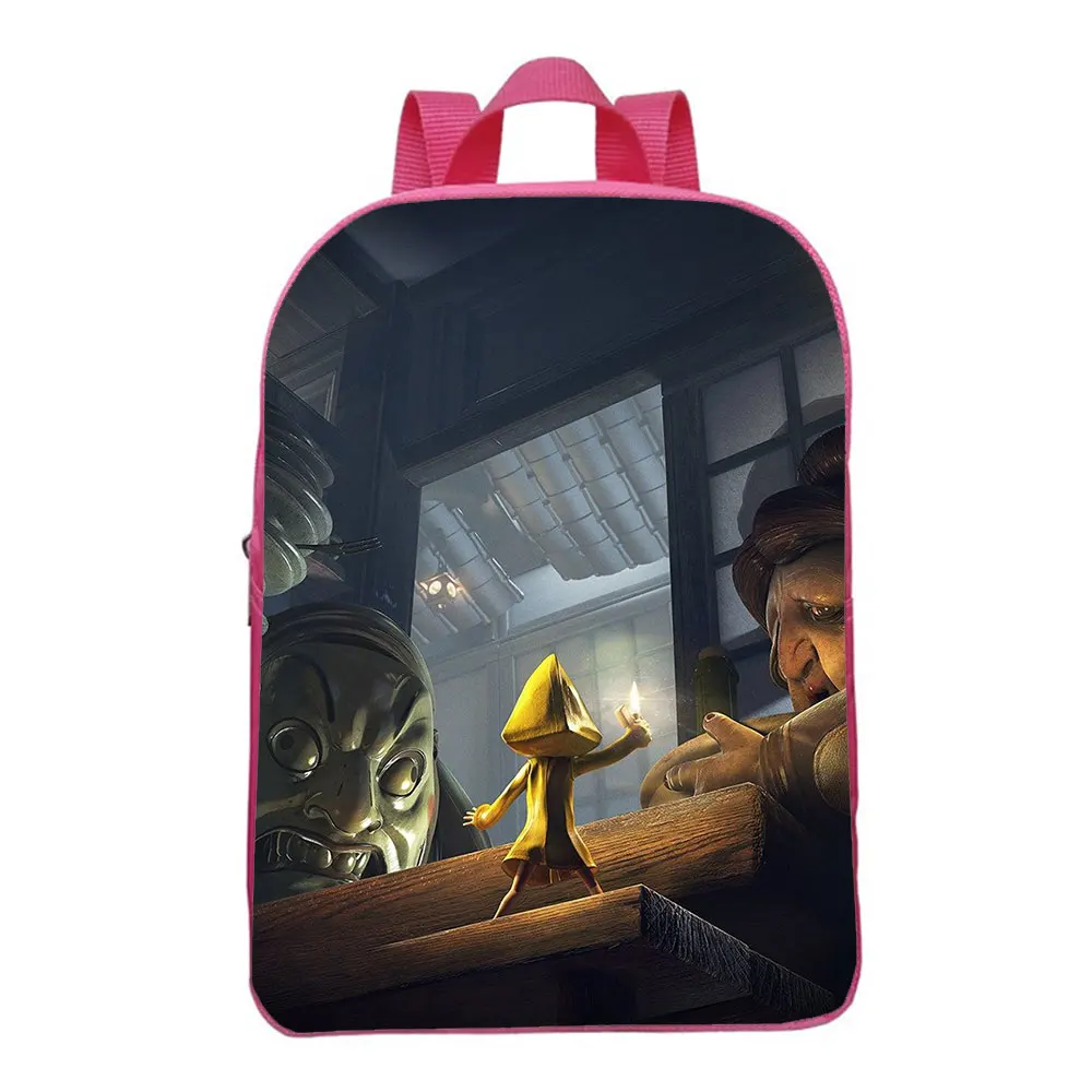 Kids Little Nightmares Backpack Boys Girls Mochila Toddler Cartoon Game Knapsack Baby Children Toddler Rucksack