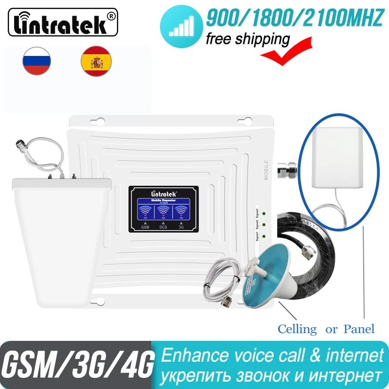 Gsm 4g Amplificador Telefonia Movil KIT AMPLIFICADOR SEÑAL CELULAR