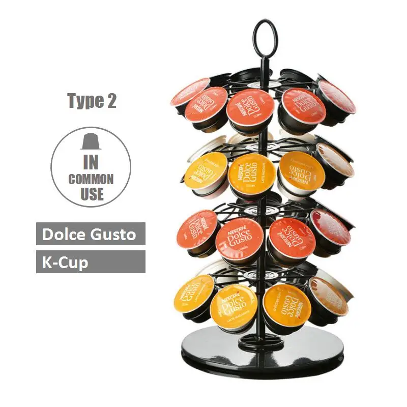 Café y té para cafeteras Dispensador Torre para repuestos para cafeteras Dolce Gusto 24 piezas Maxxo Soporte cápsulas de café Dolce Gusto vemax.es