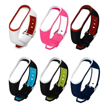 

Two-Color Strap For Mi Band 4 Replacement WristStrap For MiBand 3 4 Bracelet For Mi Band 3 Wrist Strap Watch Band Bracelet Strap
