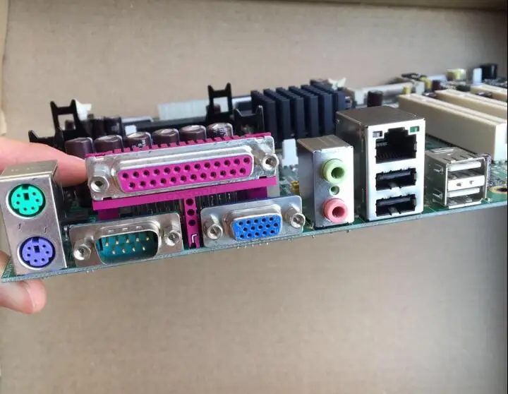 OK IPC плата AIMB-740VE AIMB-740 Rev. b1 5* PCI Промышленная материнская плата 2* ISA с Процессор Оперативная память VGA LAN IPC доска