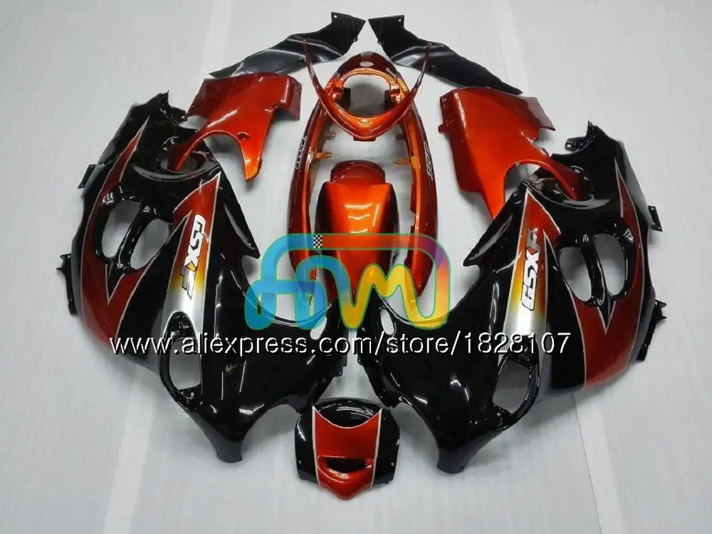 Средства ухода за кожей для SUZUKI KATANA GSXF 600 750 GSXF600 98 99 00 01 02 33BS. 0 GSX750F GSXF750 1998 1999 2000 2001 2002 обтекатель красным пламенем - Цвет: No. 28 Orange