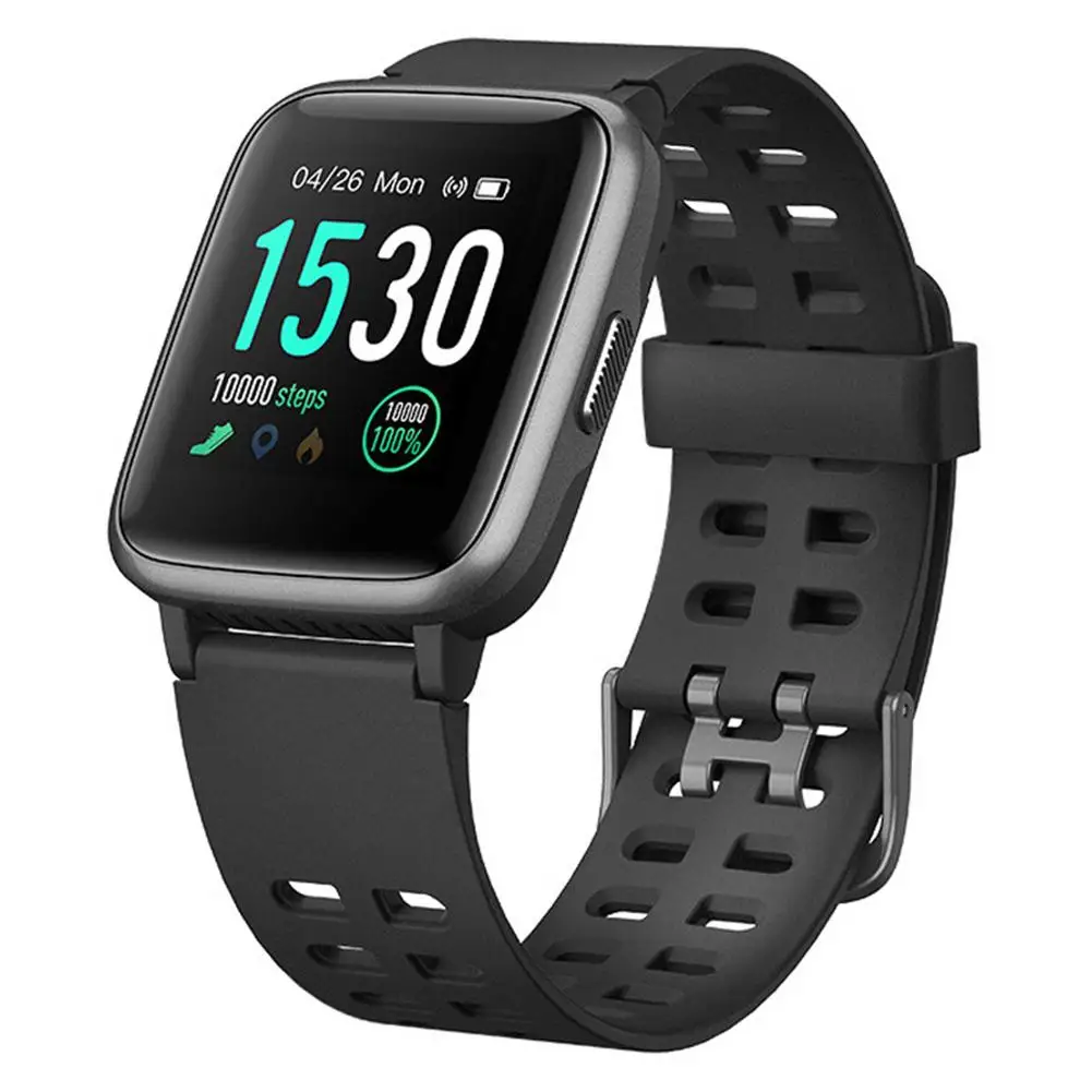 

ID205 Waterproof Sports Watch Step Counter Dynamic Heart Rate Smart Bracelet New