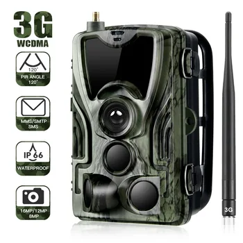 

Outdoor Hunting Camera HC-801G 3G 16MP Trail Camera SMS/MMS/SMTP IP66 Photo Traps 0.3s Trigger Time Camera Trap Wild Cameras
