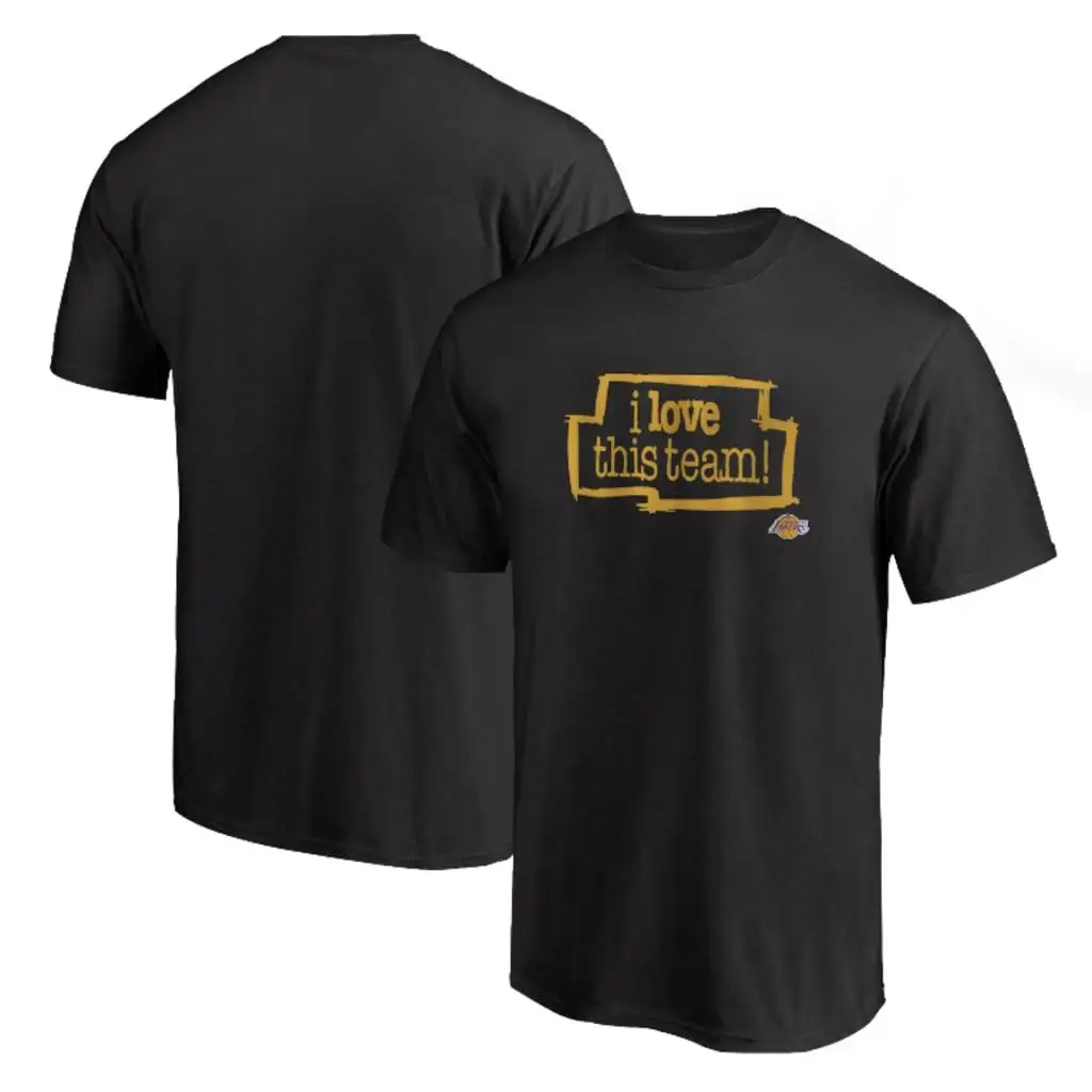 Lakers I Love This Team Tshirt | Мужская одежда