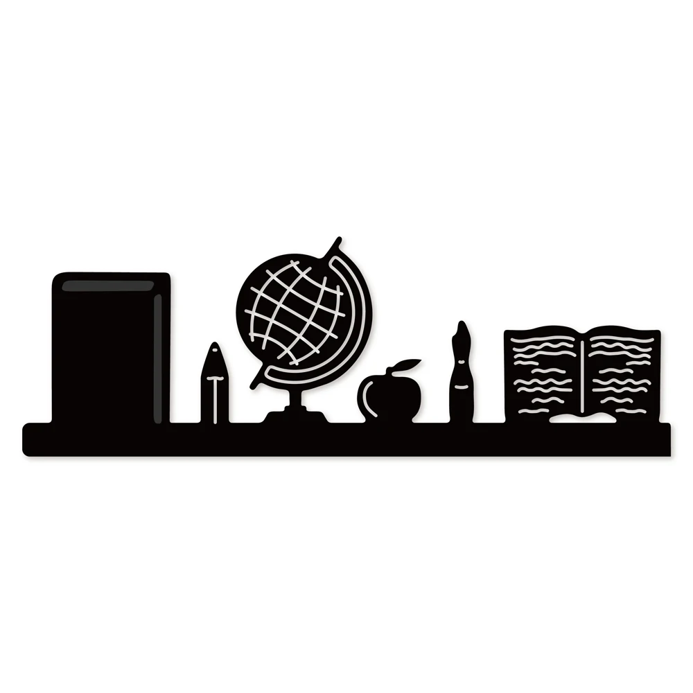 

Estel Student Book Globe Metal Cutting Dies For DIY Scrapbooking Embossing Decorative Crafts 2019 Arrival New Etched Die Cut