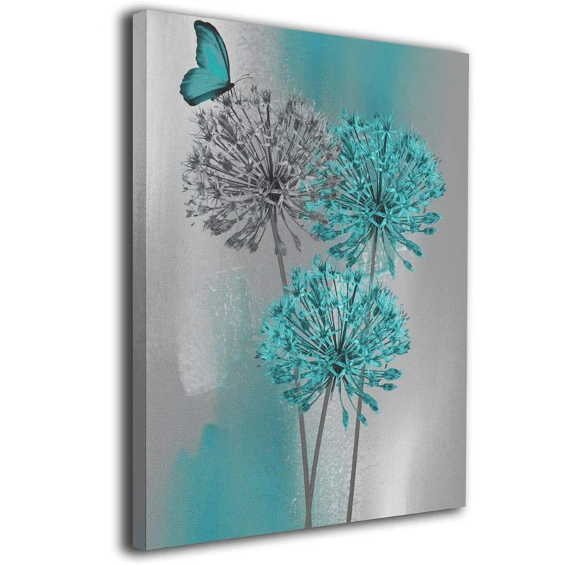 5D Diy Diamond embroidery Butterfly Flower Dandelion Cross Stitch Full Square Round diamond painting rhinestones gift