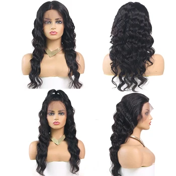 

Natural Color 13x4 Lace Front Wig Brazilian Remy Wave Human Hair Wigs Pre-Pluck Lace Fontal Wig With Hairline For Women Euphoria