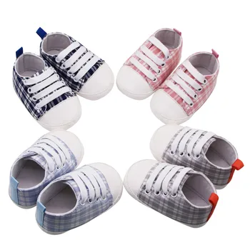 

Newborn Baby Girls Boy Canvas Bandage Soft Sole Prewalker Casual Shoes kids shoes sandals детская обувь#G30