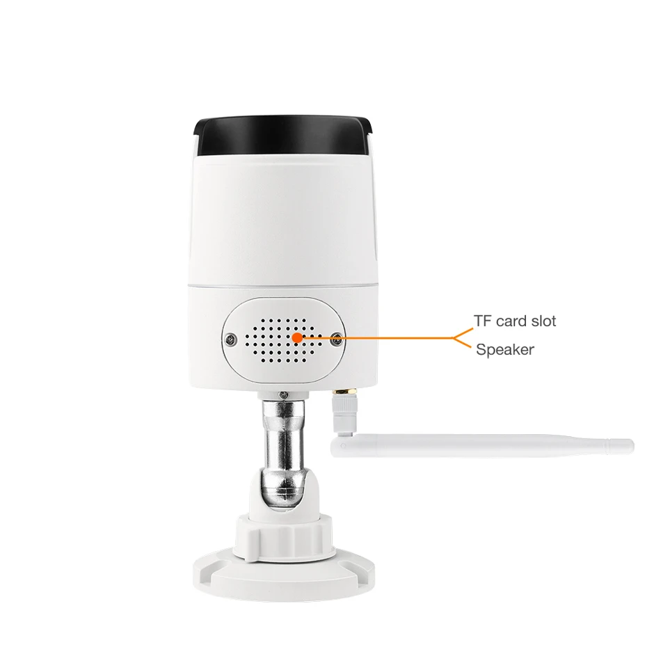  Techege Hd 1080P Wifi Ip Camera Audio Bidirezionale Rilevamento Umani di Visione Nignt 2.0MP Wifi D