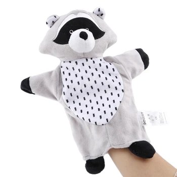 

Soft Plush Toy Infant Cartoon Animal Koala Hand Puppet Childhood Parent-child Interaction Gloves Toy Baby Storytelling Props