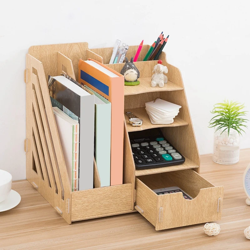 Стойка для файлов А4 1 шт. большой утолщенный стеллаж хранения бумаги офисных