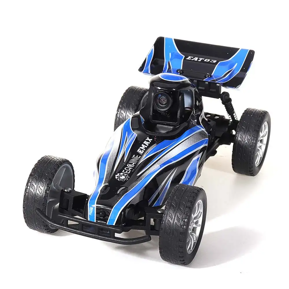 Eachine EMAX EAT03 2,4G Электрический синий FPV Радиоуправляемый автомобиль для перехватчика полный пропорциональный пульт дистанционного управления RTR модель игрушки w/очки