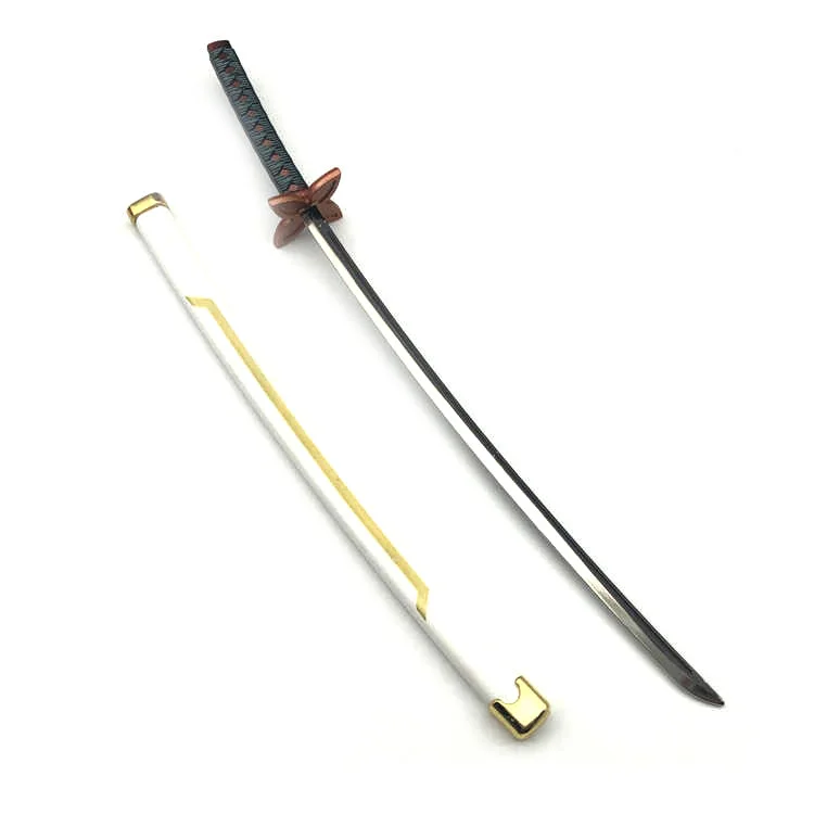 

Ghost blade animation weapon keychain Stove door charcoal jielang two generation sun wheel sword with scabbard weapon metal pend