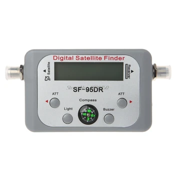 

Digital Satellite Finder Meter TV Signal Finder Sat Decoder DVB-T2 LCD FTA Dish Dropship