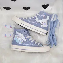 2021 Spring Autumn Original Laurel Dog High Top Canvas Shoes Japanese Female Harajuku Style Woman Student Canvas Shoes Women