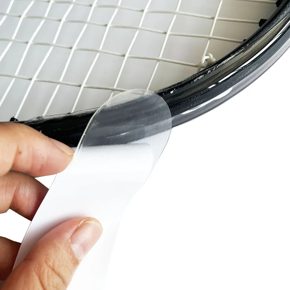 2pcs Free Shipping to EU Transparent TPU Tennis Racket Paddle racket Head Protection Tapes