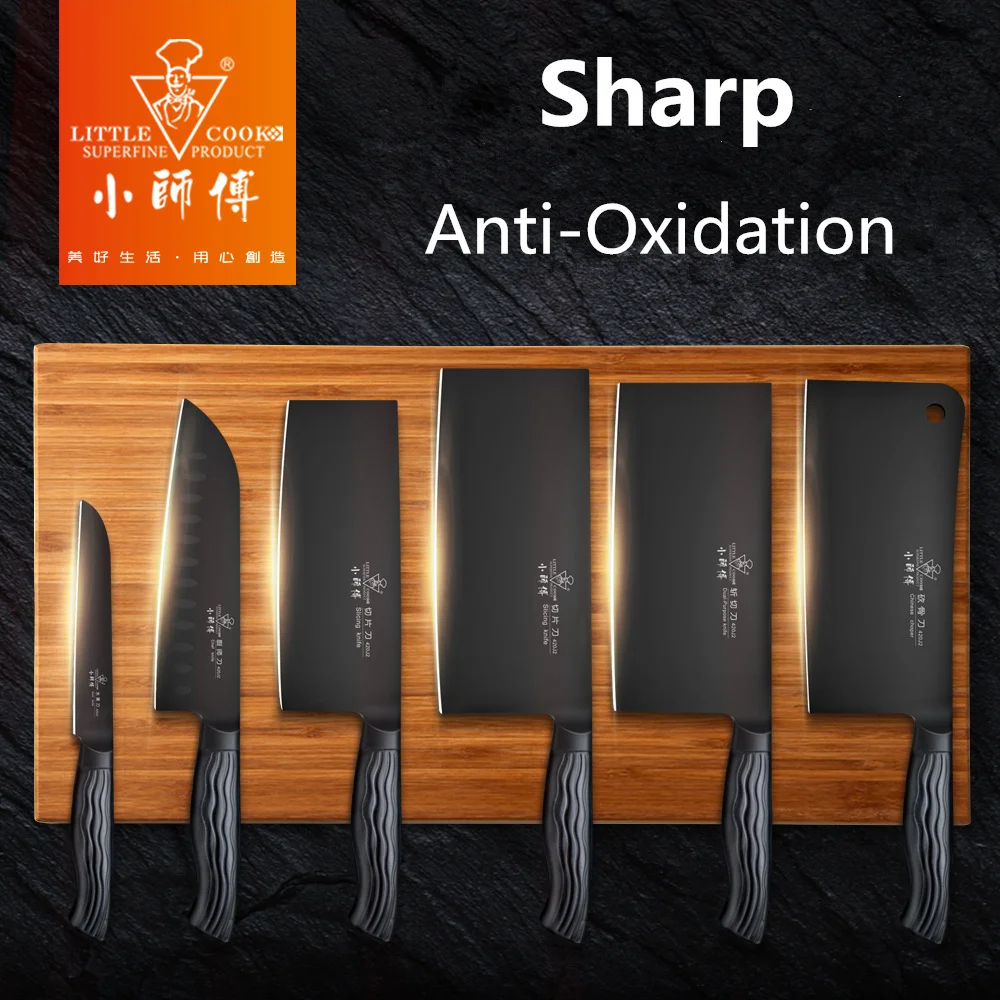 Little Cook Kitchen Knives Set Fulltang Chef Knife Handmade