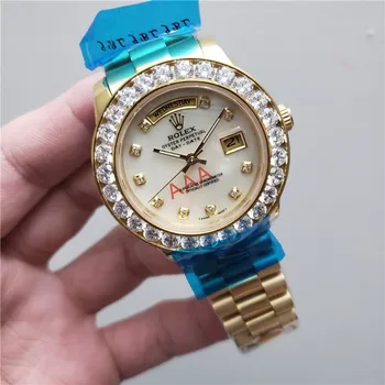 

Rolex- Datelog Series Ladies Men's Automatic Mechanical Watch Stainless Steel Waterproof Casual Watch Gift 979 Orders