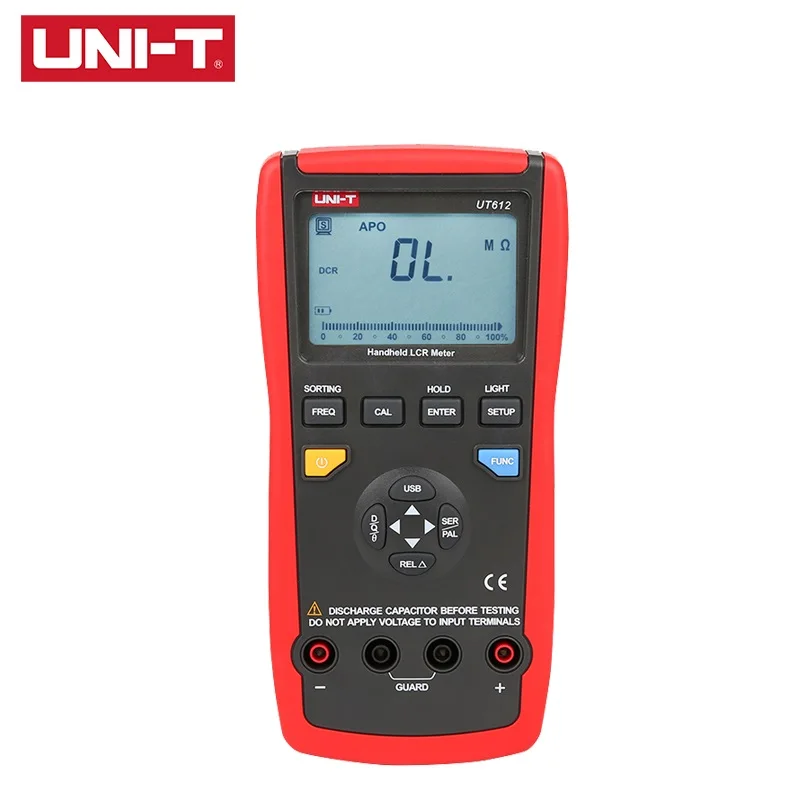 

UNI-T UT612 LCR Meters USB Interface Inductance Capacitance DIY Tools Resistance Phase Angle Multimeters Matching