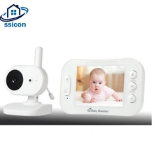 Беспроводной 3,5 дюймовый ЖК-экран детский монитор аудио-видео Детский Монитор радио няня музыкальный домофон портативная камера Babyphone