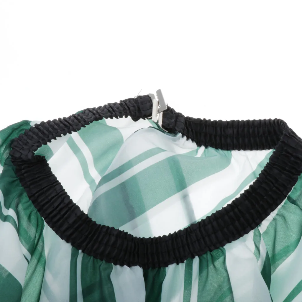 Waterproof Professional Cape with Snap Closure, Salon Hair Cutting Cape Gown Apron, Barber Hairdressing Cape (160 x 140cm)