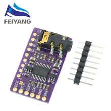Interfejs I2S GY-PCM5102A moduł dekodera DAC dla formatu Raspberry Pi pHAT dźwięk cyfrowy
