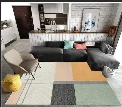 200*300 см 24 узора коврик для гостиной/современный минималистский дом Диванный кофейный столик коврик скандинавские прямоугольные коврики - Цвет: Цвет