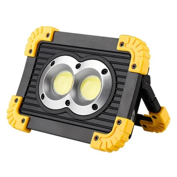 

Cordless 18650 Battery Power Bank Portable Rechargeable COB LED Work Light