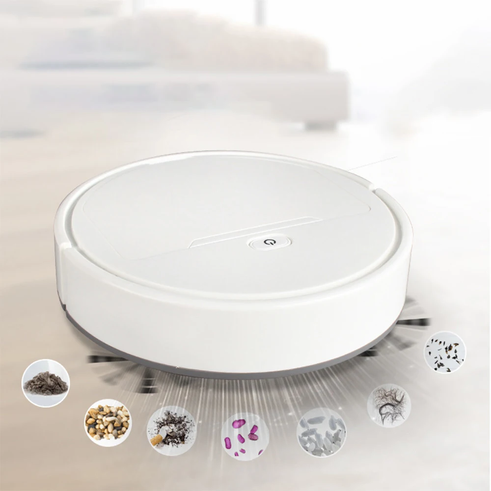 

Electric Robot Vacuum Cleaner Home Automatic Sweeping Dust Sterilize Smart Household Cleaning Machine