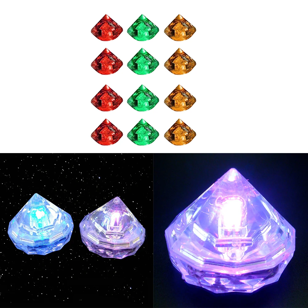 12 шт. Светящиеся Кубики со светодиодной подсветкой|Другие барные аксессуары| |