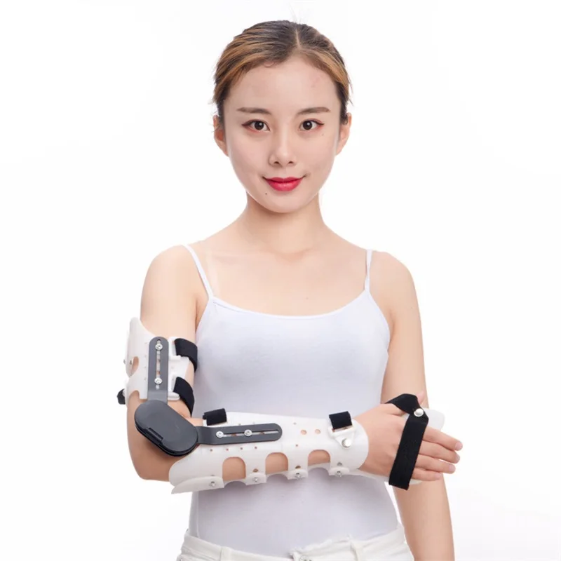 조정 가능한 팔꿈치 조인트 고정 브레이스, 손목, 손바닥, 팔뚝, 상완, 팔뚝, 하부 반경 골절 감소