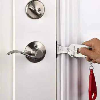 

Portable Door Lock Portable Security Lock Door Lock Anti-Theft Lock Safety Padlock Lock Padlock Stainless Steel