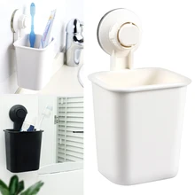 Многофункциональная прочная стойка для зубной щетки в форме стены, держатель на присоске для зубной пасты, настенный прочный для ванной H99F