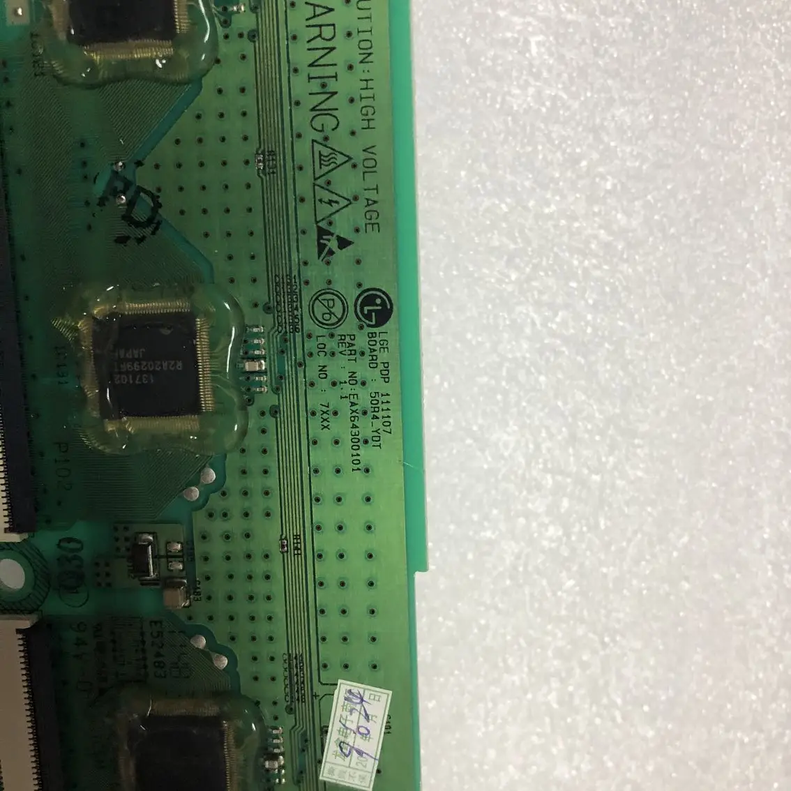 Teste de para Peça Lg50r4 Placa de Amortecedor Ebr73763902 Eax64300101 100 - Imagem 2