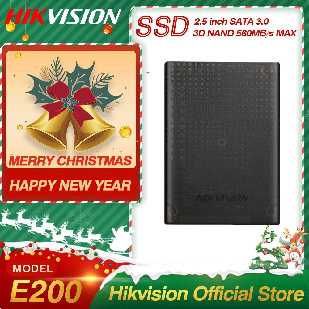 Hikvision HikStorage SSD 560 МБ/с. Макс 512 ГБ 1 ТБ 2 5 дюймов SATA 3 Внутренний твердотельный диск сверхвысокой плотности цвет