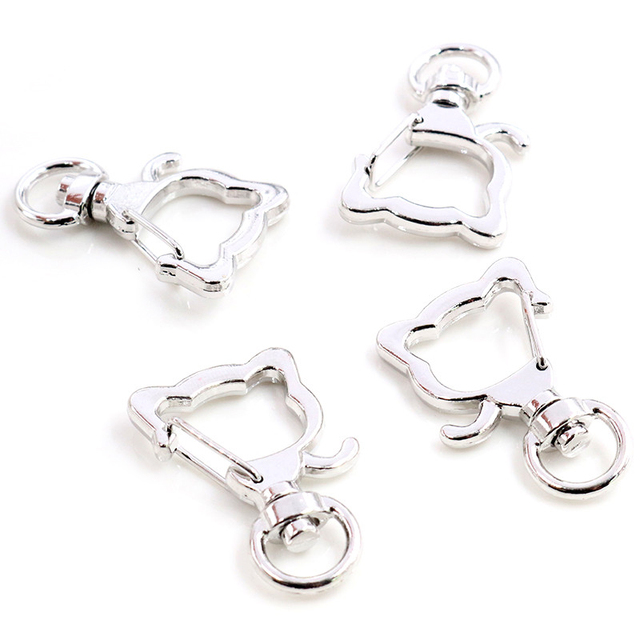 Snap Hook Trigger Clips Buckles For Keychain Lobster Lobster Clasp Hooks for Necklace Key Ring ClaspDIY Making