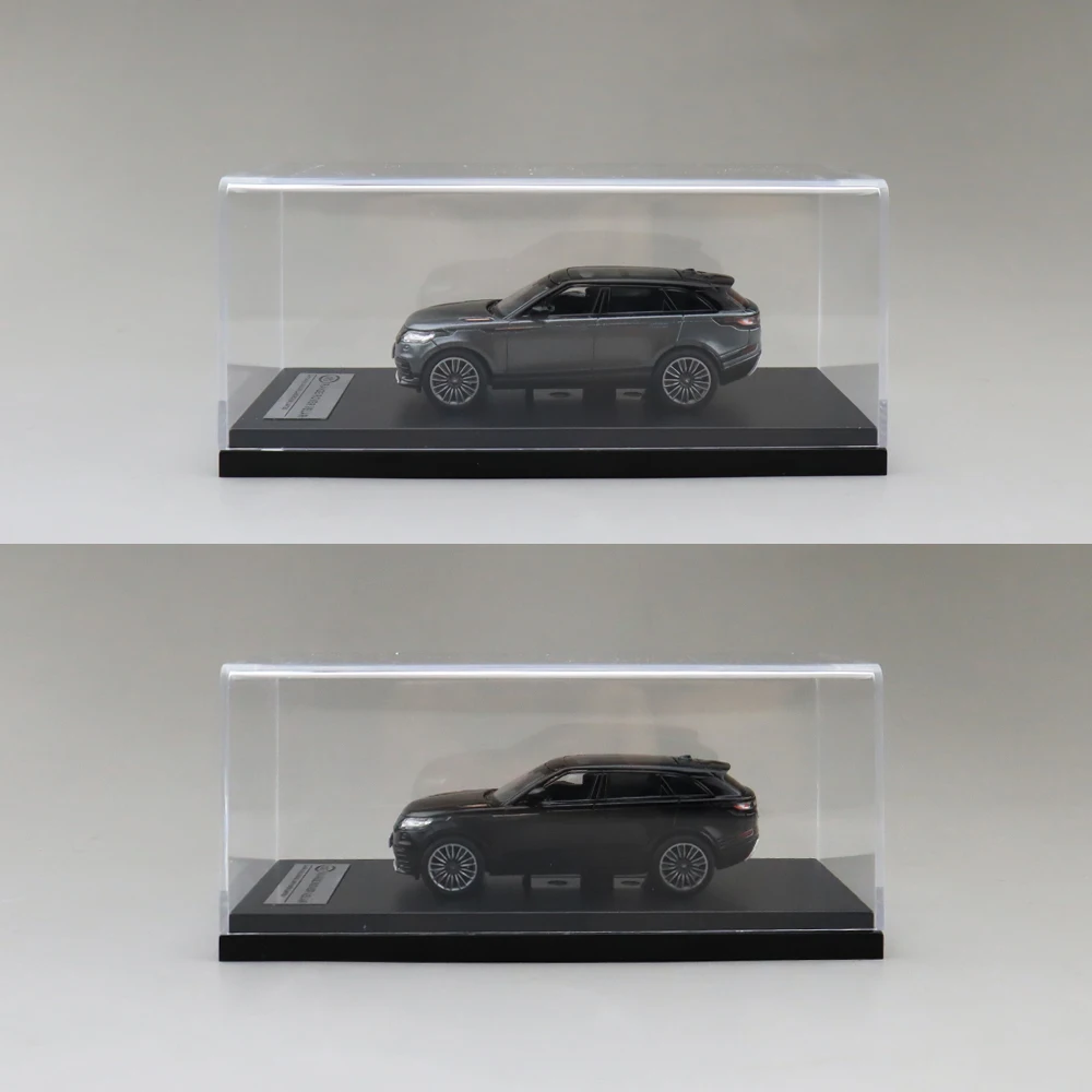 1/64 lcd Velar SUV литая модель автомобиля Модель игрушки подарки для мальчиков и девочек - Цвет: Black and Gray