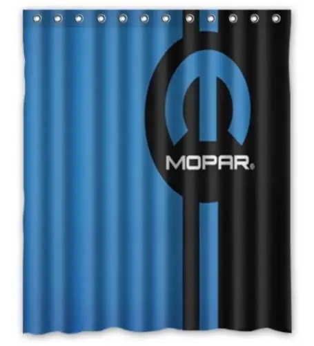На заказ Mopar занавеска для душа с односторонним принтом