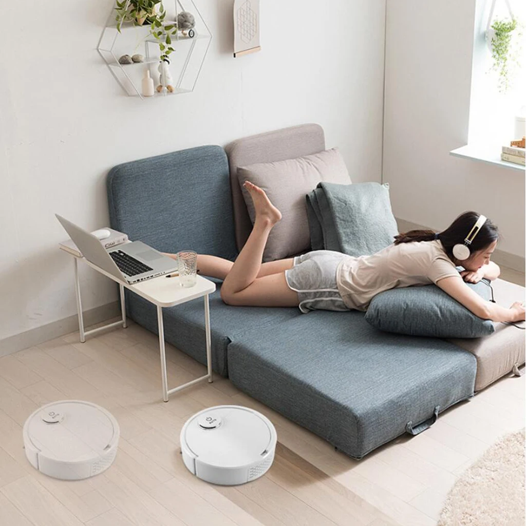 Smart Sensor Self Charging Robotic Vacuum Cleaner Machine for Household Use