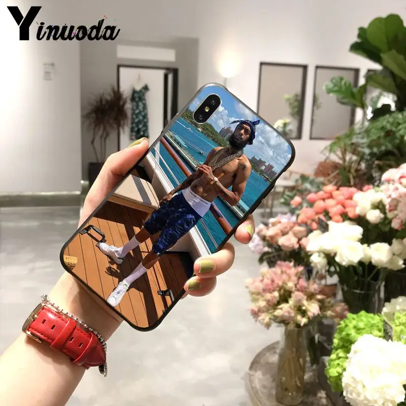 Yinuoda Рэппер Nipsey Hussle Coque Shell чехол для телефона Apple iPhone 8 7 6S Plus X XS MAX 5 5S SE XR 11pro max мобильный чехол