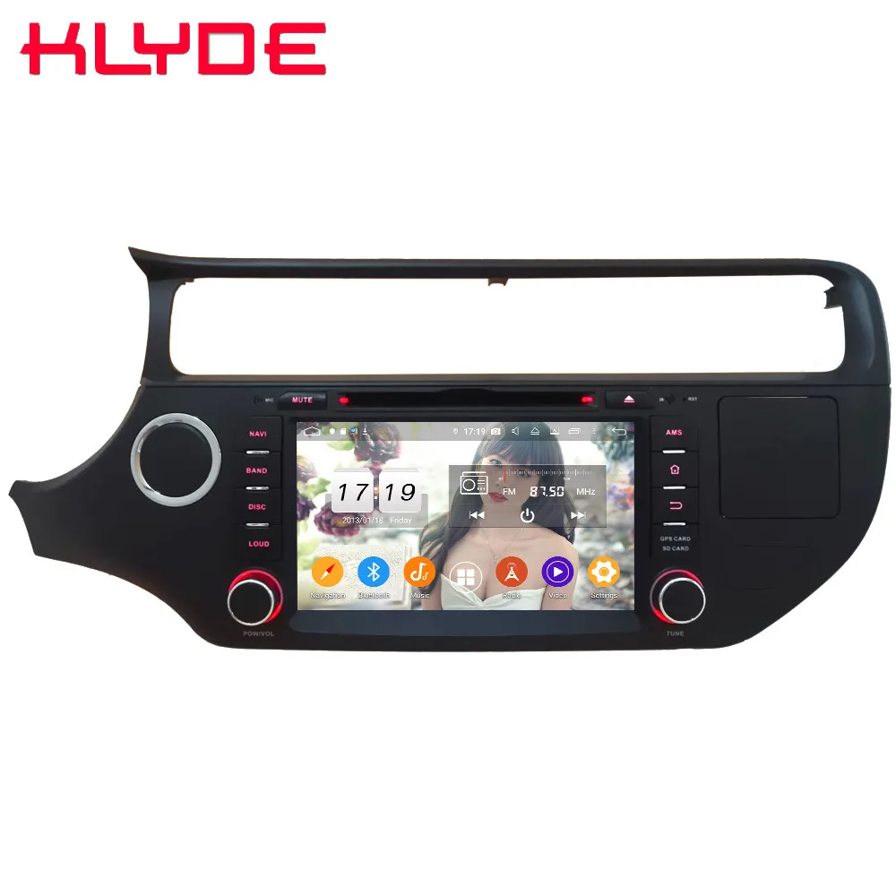 

Klyde IPS 4G WIFI Android 9.0 Octa Core 4GB RAM 64GB ROM DSP BT Car DVD Multimedia Player Radio Stereo For Kia Rio K3 2015-2019