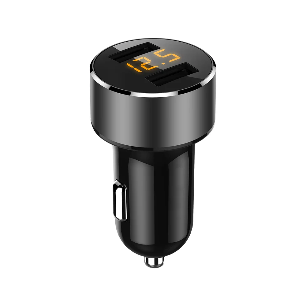 Автомобильное зарядное устройство KORSEED Mini 3.4A с двумя usb портами быстрое