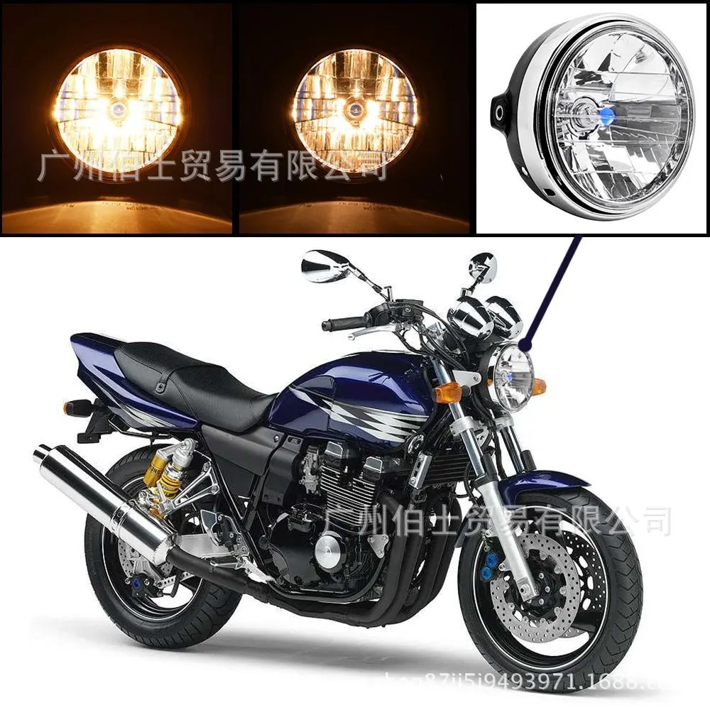 Преобразование фар мотоцикла CB фара CB 600 фара высокого качества Фара расстояние света 35 Вт