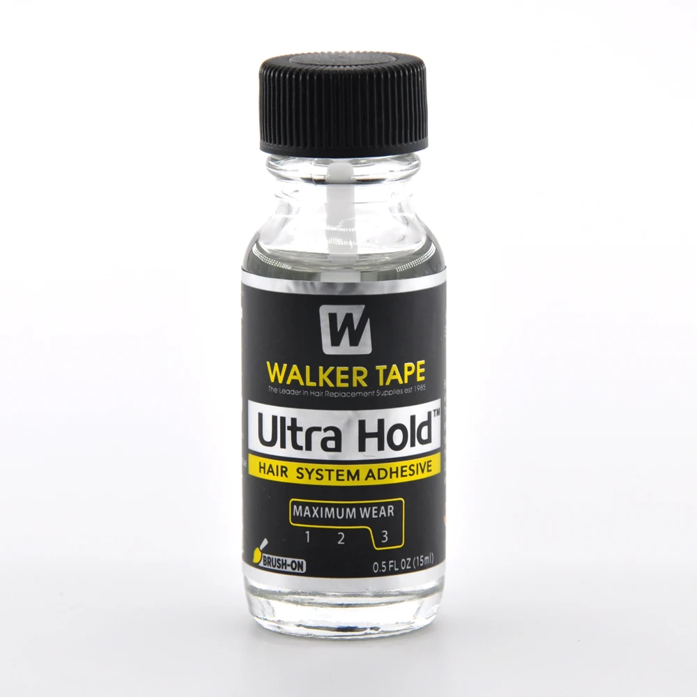 Lace Wig Silicone Adhesive Glue Ultra Hold Waterproof 0.5FL OZ(15ml) For Wigs