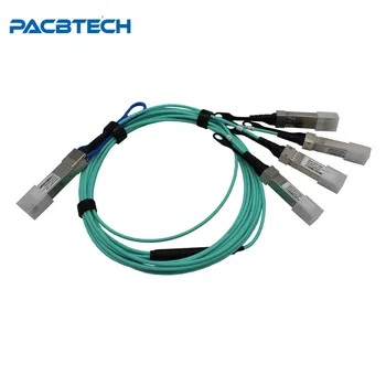 

40G QSFP+ TO 4SFP AOC 40G QSFP+ to 4x10G SFP+ Breakout Active Optical Cable