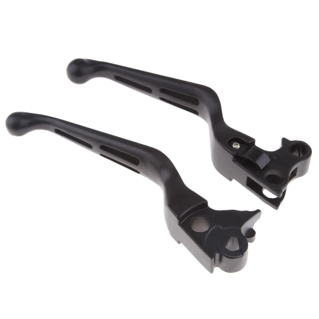2Pcs Brake Clutch Hand Levers Handle for Harley Dyna Touring 96-07 Easy to Install 